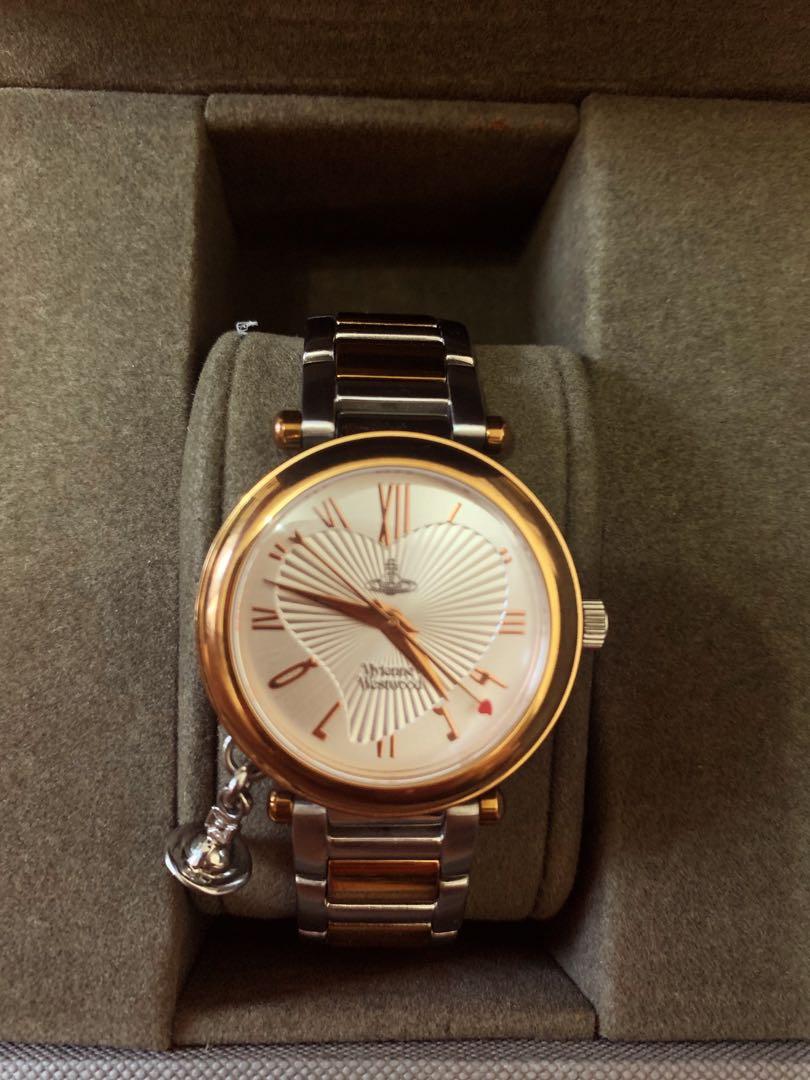 Vivienne Westwood Rose Gold And Silver Watch 2024 www.smartsource.me