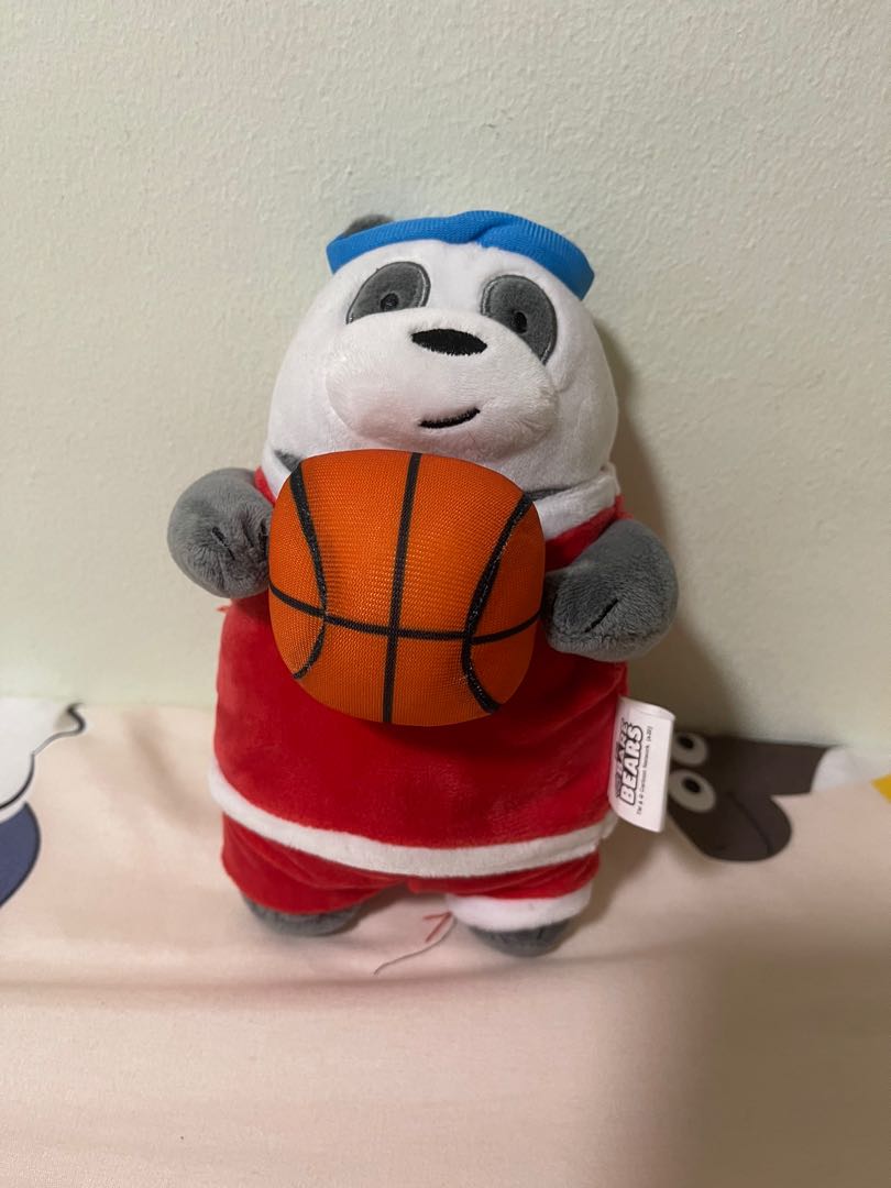 small plush basketball
