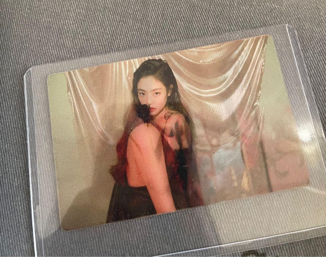 限定激安BLACKPINK JENNIE SOLO lenticular card K-POP・アジア