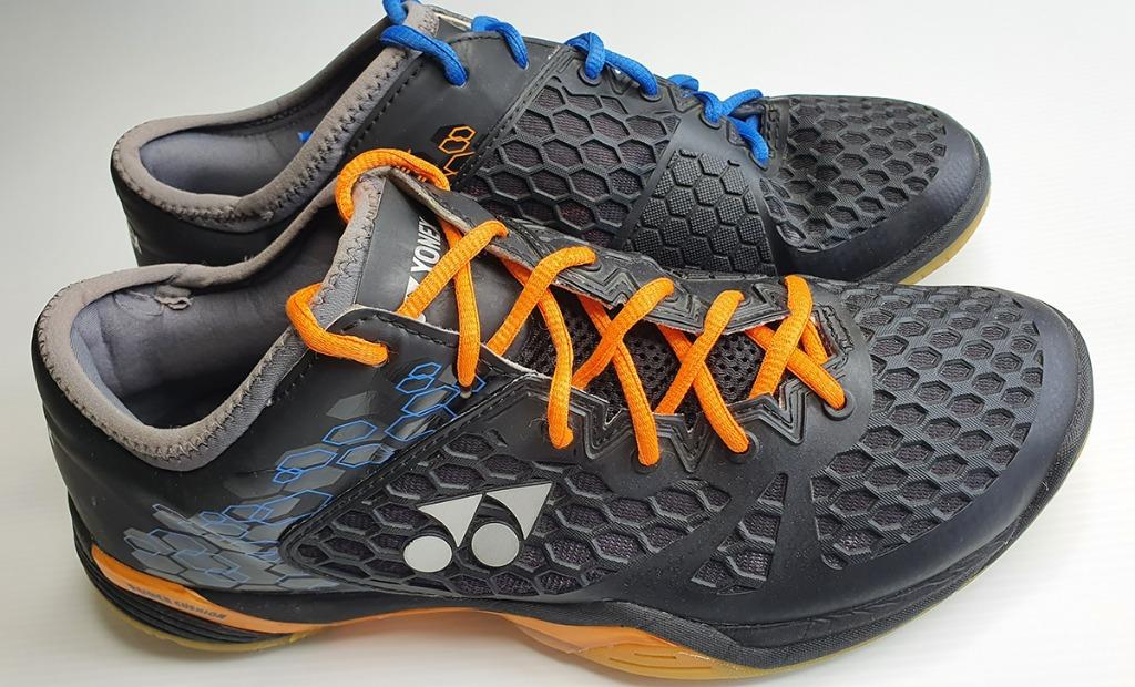 YONEX SHB 03ZLCW LEE CHONG WEI 2017 SEASON Black Orange Blue Shoe Size Euro 43 or 27.5cm
