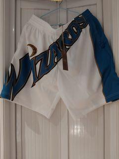 100% New with tag Mitchell and Ness Big Face 2.0 Shorts Wizards  Size L (有2邊側袋）