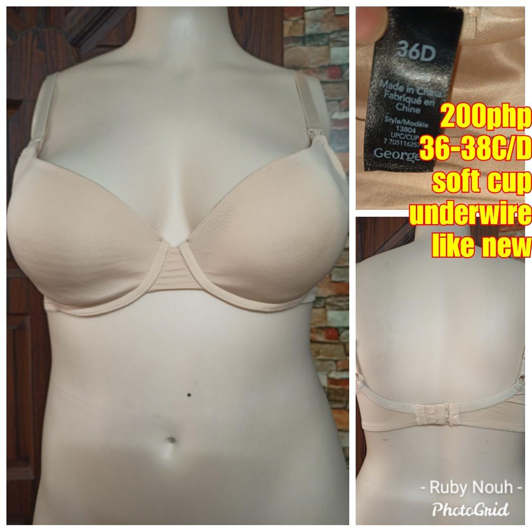 36D soft cup wired bra, Women's Fashion, Undergarments & Loungewear on  Carousell