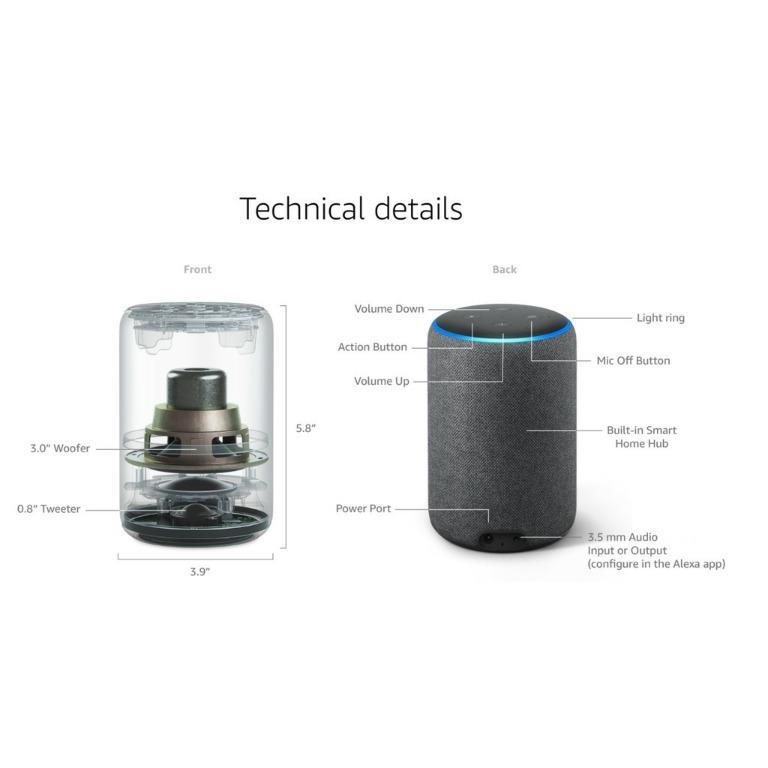 Echo Plus 2nd Generation - Sandstone