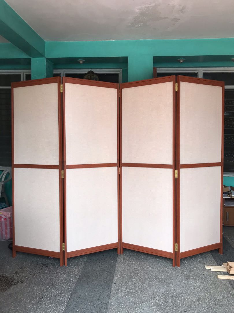 4Panel Divider for Work from Home background, Zoom Meetings and Room