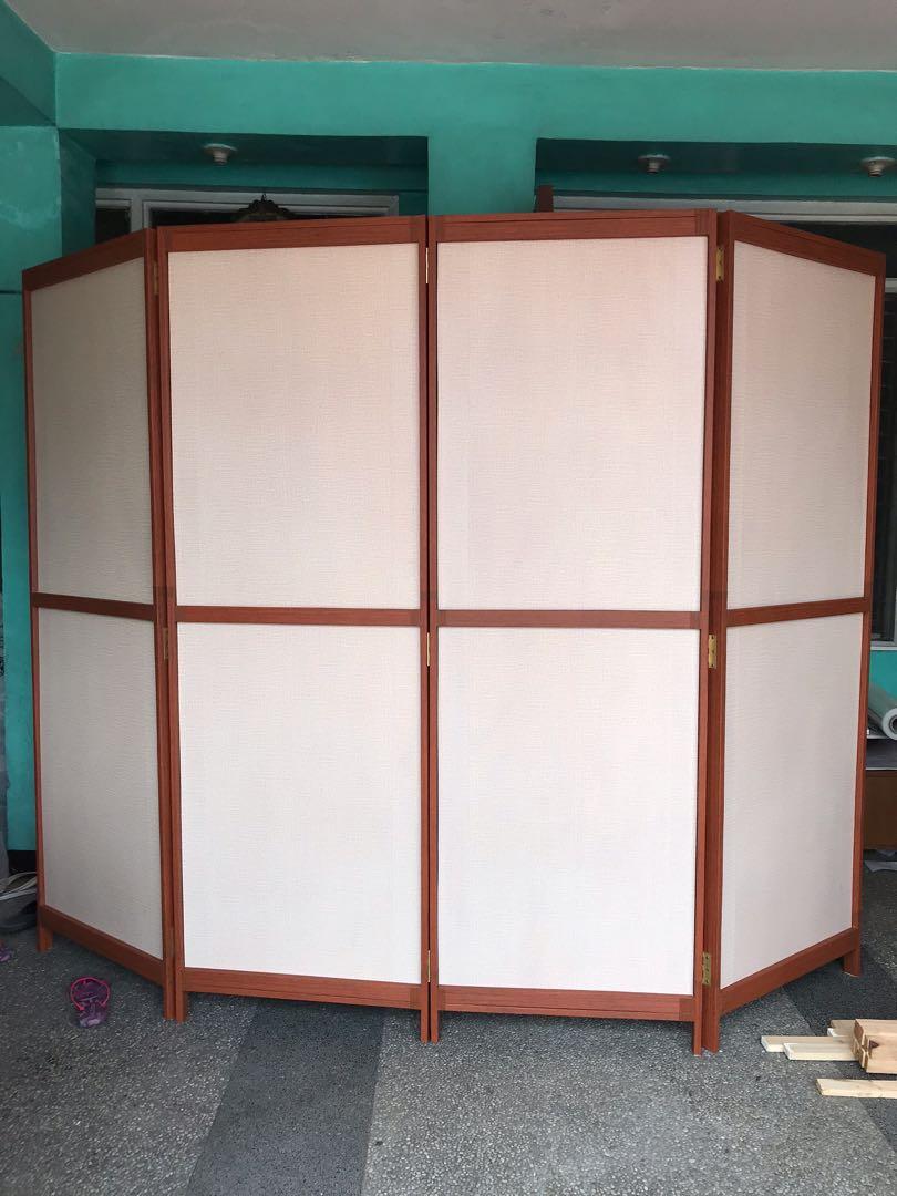 4Panel Divider for Work from Home background, Zoom Meetings and Room