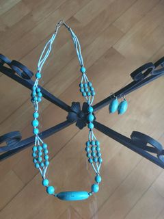 民族風格頸鍊配飾＋耳環 necklace & earrings64200821648386110