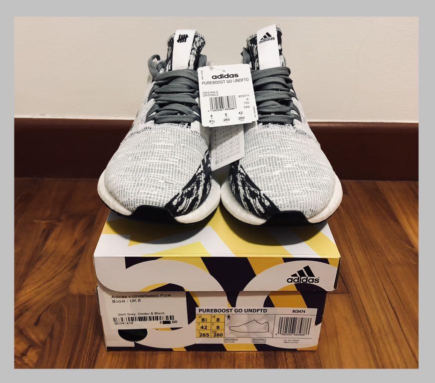 Undefeated x adidas pureboost go sales