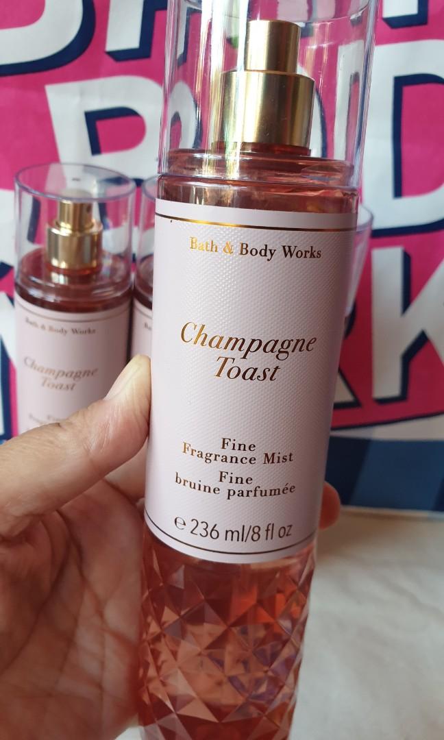 Bath & Body Works Champagne Toast Fine Fragrance Mist, 8 fl oz/236