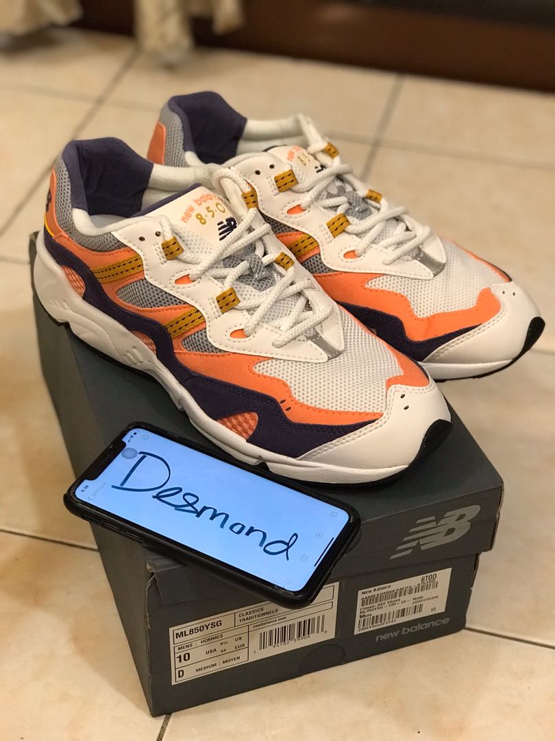 New balance 850 homme orange new arrivals