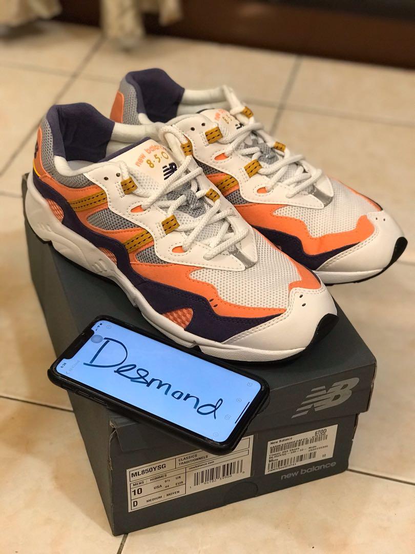 New balance 850 herren hot sale orange