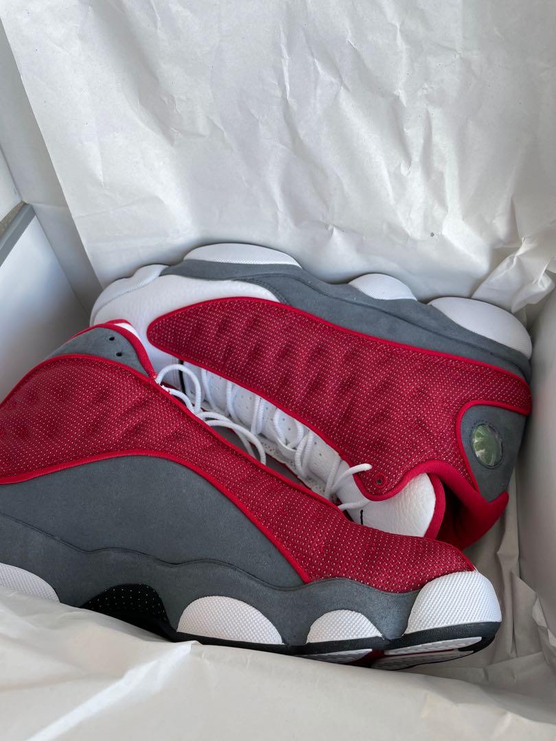 Red best sale jordan trainers