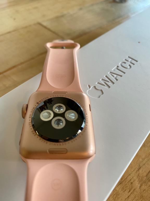 Apple Watch Series 3 GPS Rose Gold 38mm Mobile Phones Gadgets Wearables Smart Watches on Carousell