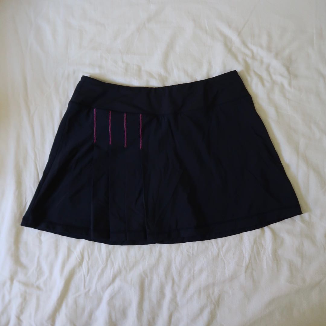 Athleta black tennis skirt clearance