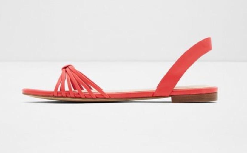 Red aldo sandals store