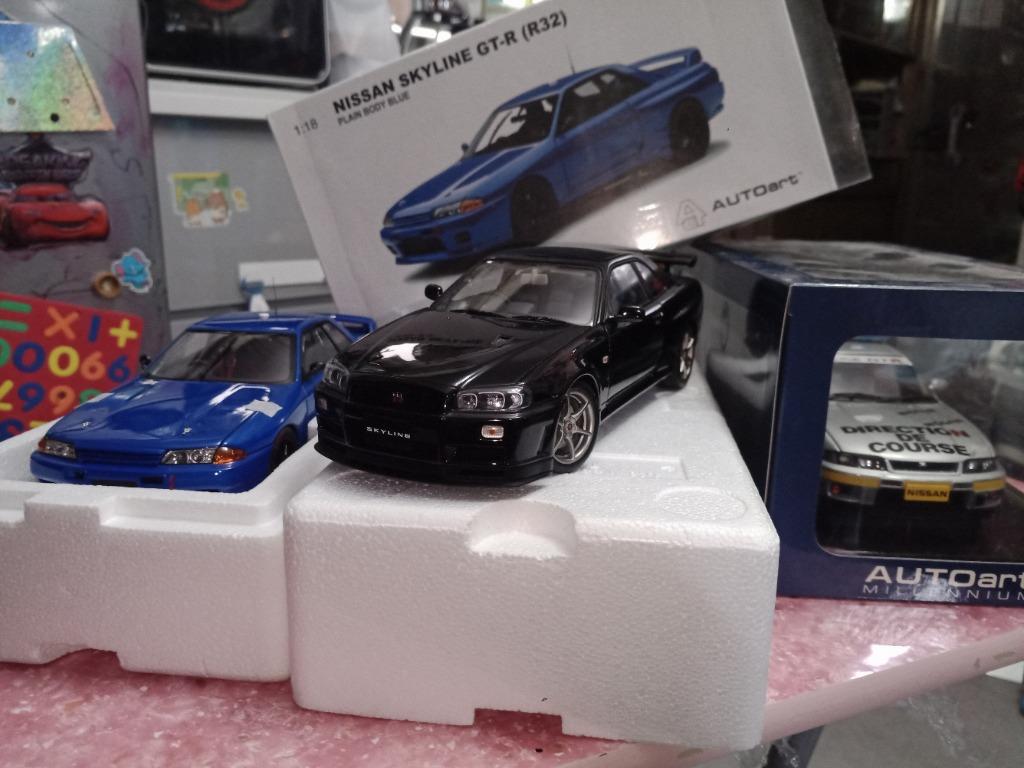 Autoart Nissan Rb26 Series R32 Skyline R33 Gtr 34 Same Ig Otto Kyosho 1 18 Norev 興趣及遊戲 古董收藏 收藏品及紀念品 明星週邊 Carousell