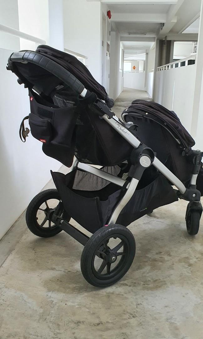 used double stroller jogger