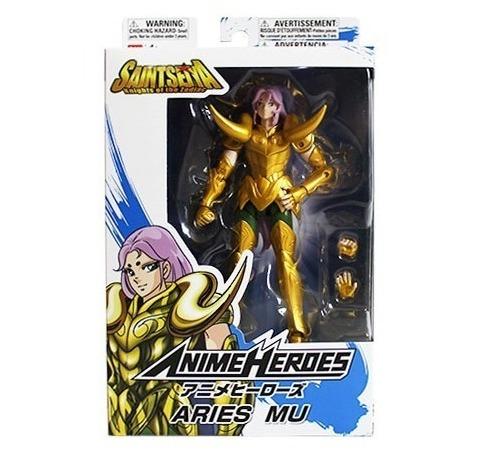 Bandai Knights of the Zodiac Aries Mu Anime Heroes 6.5-in Action Figure