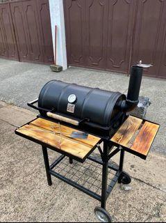 Barrel Charcoal Griller in Small Slim