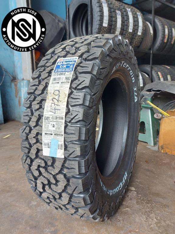 Bf Goodrich 275 65 R18 Ko2 White Side Wall Set Of 4 Car Parts Accessories Mags And Tires On Carousell