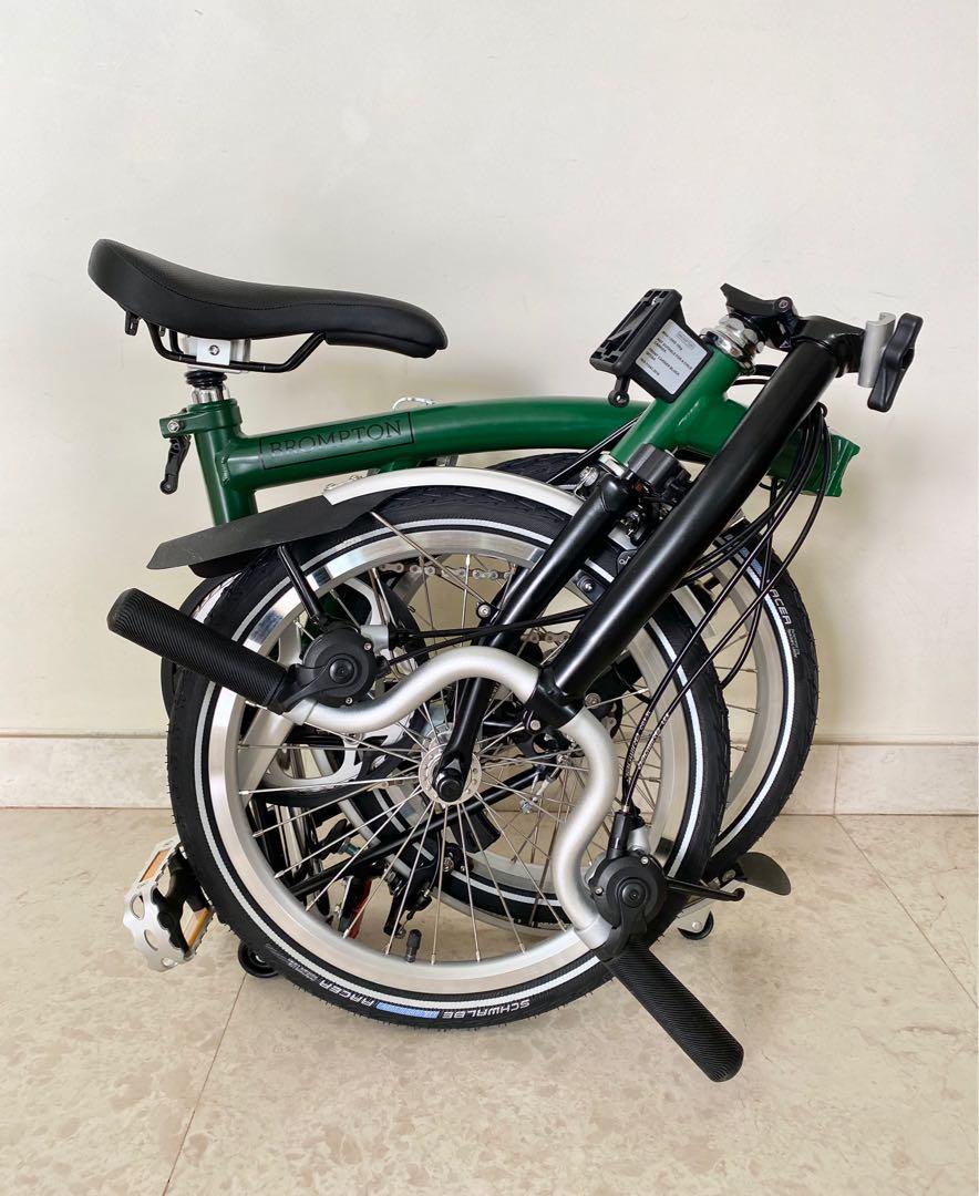 Brompton m6l sales racing green