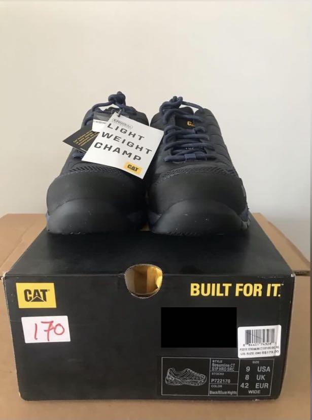 Caterpillar Safety Shoes Streamline size 9US