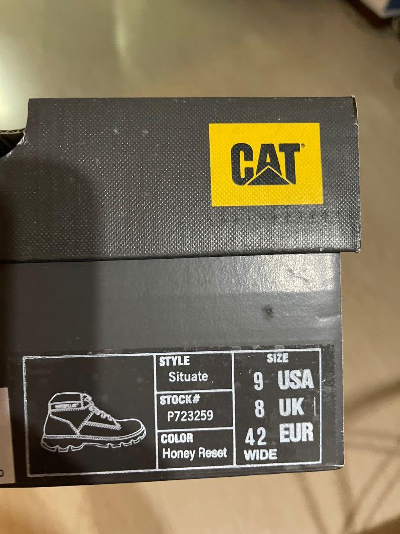 Caterpillar shoes size sale