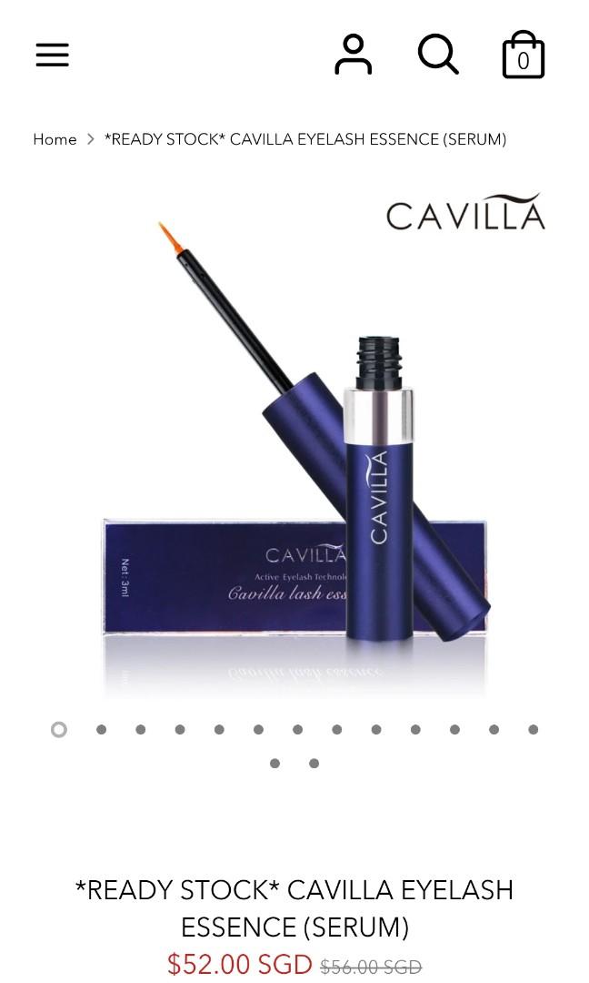 Cavilla eyelash shop serum