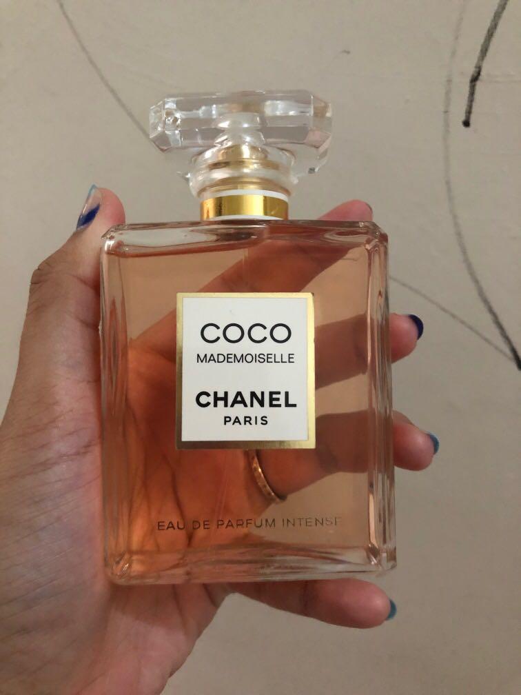 Coco Chanel Mademoiselle EDP intense, Kesehatan \u0026 Kecantikan, Parfum, Kuku  \u0026 Lainnya di Carousell