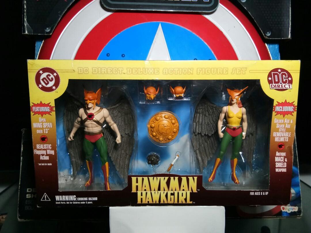 HAWKMAN & HAWKGIRL 060 SUPER RARE Batman Animated Heroclix #60 