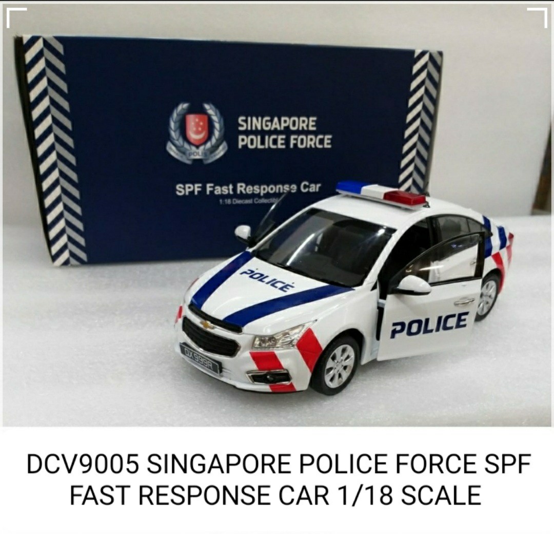 DCV9005 SINGAPORE POLICE FORCE SPF FAST RESPONSE CAR 1/18 SCALE