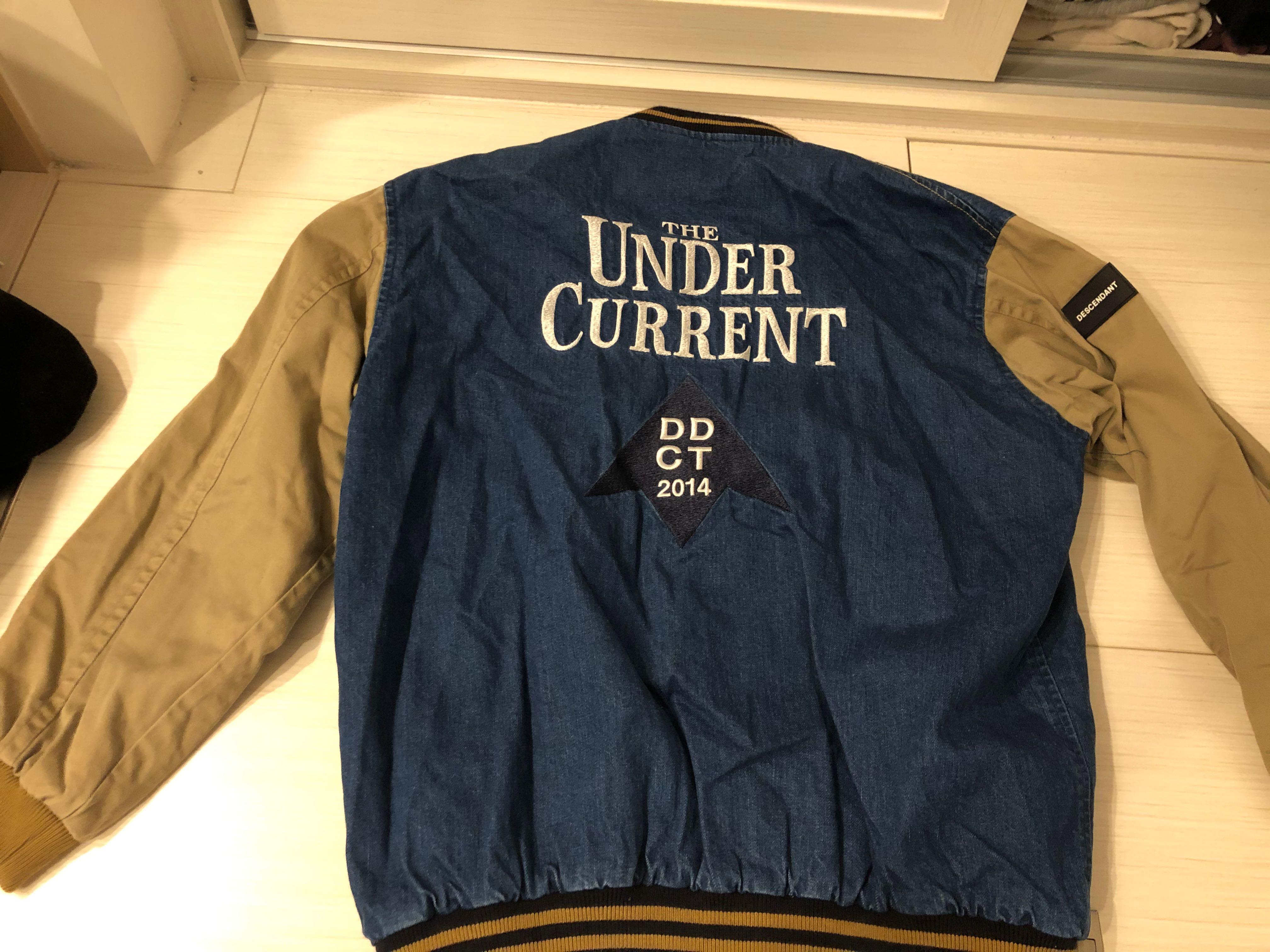 descendant 19aw squad denim jacket dcdt size s indigo, 男裝, 外套