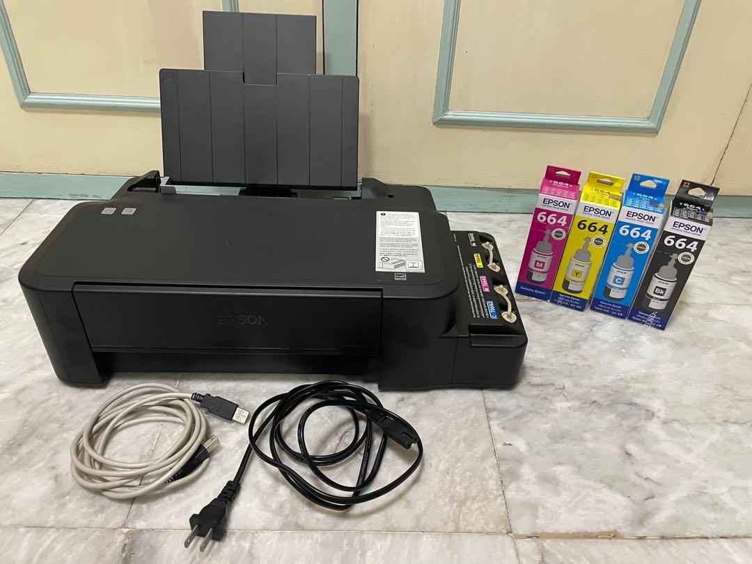 Epson L120 Printer With Ink Package Computers And Tech Printers Scanners And Copiers On Carousell 1783