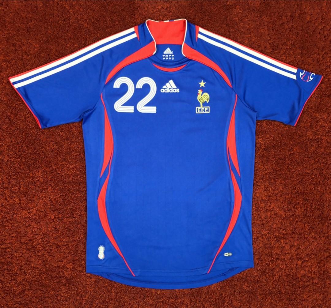 FRANCE HOME JERSEY 2006 RIBERY 22