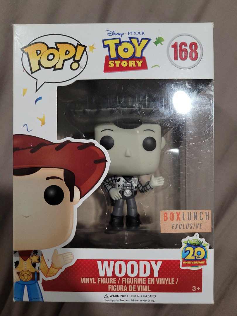 Toy Story Woody black white exclusive Funko Pop! Vinyl figure