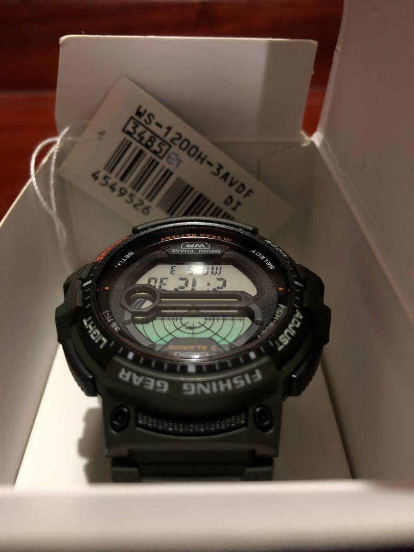 G Shock and Casio Fishing Gear Watch