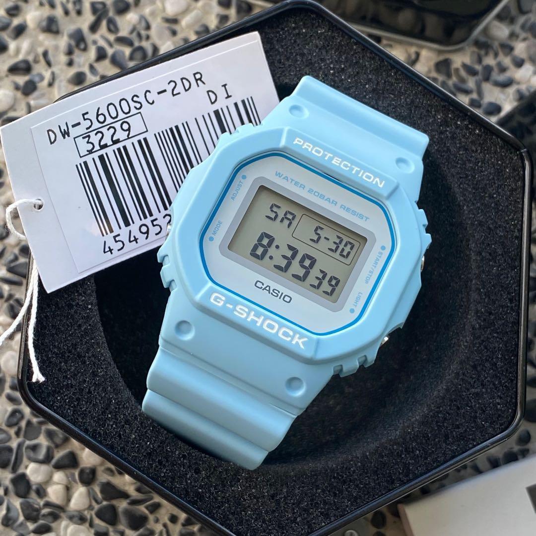 G shock petak biru original