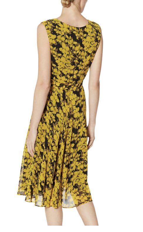 Gina bacconi chiffon clearance dress