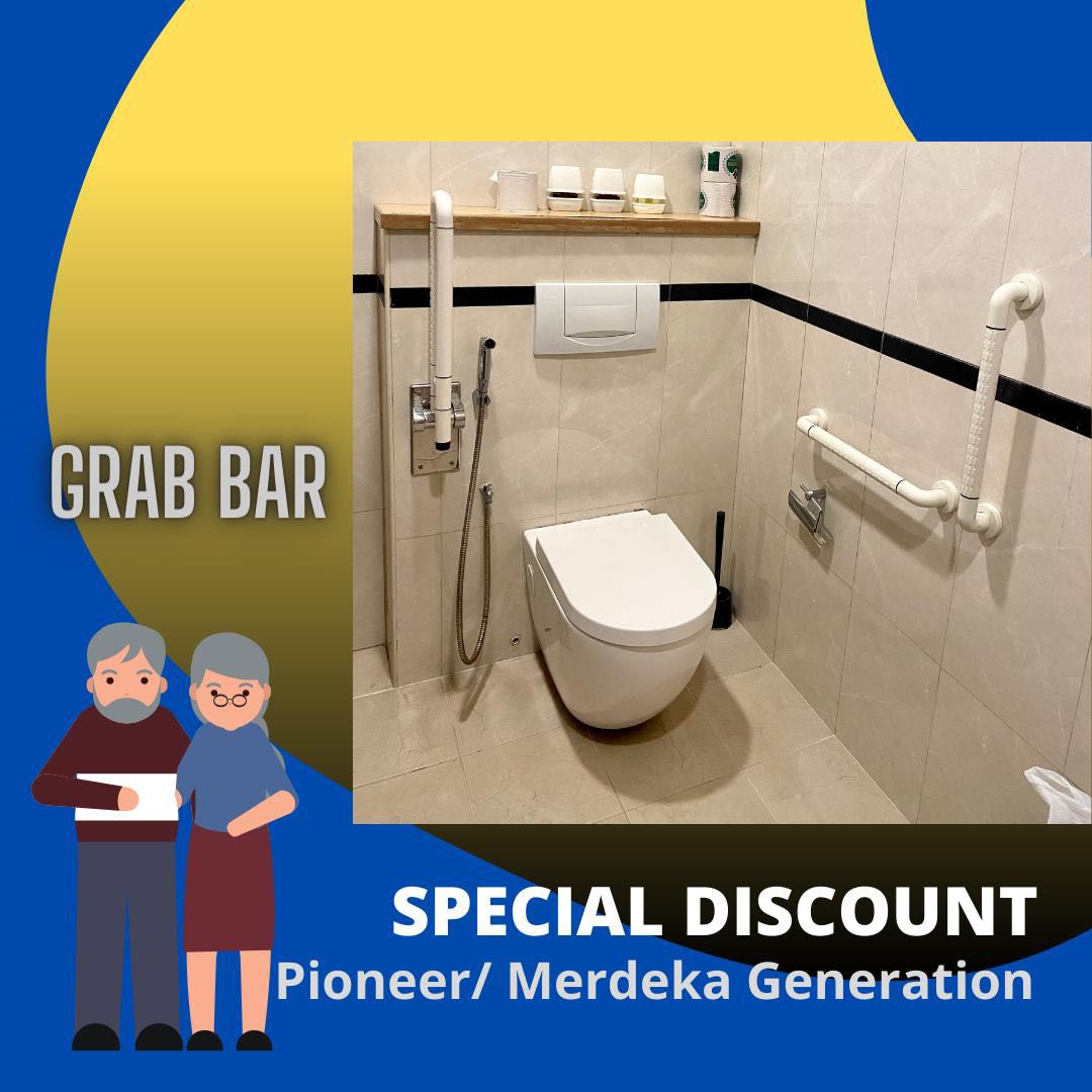 Grab Bars ( Site Assessment Needed For Installation, Please Ask Me For