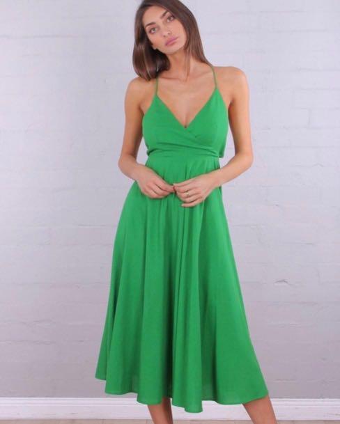W green dress clearance