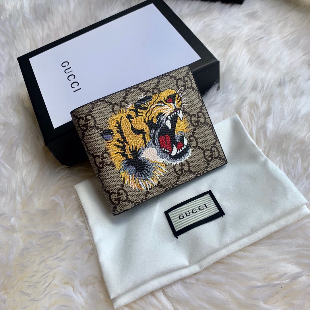 Gucci Tiger Wallet, Men's Fashion, Watches & Accessories, Wallets ...