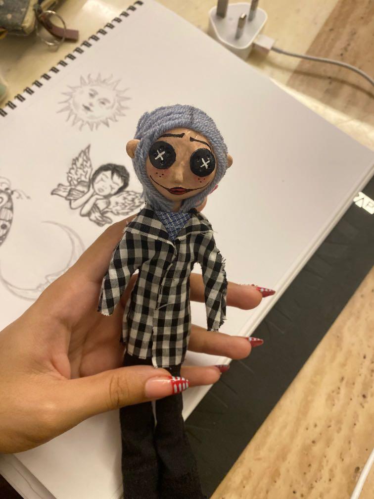 Handmade coraline 2025 doll