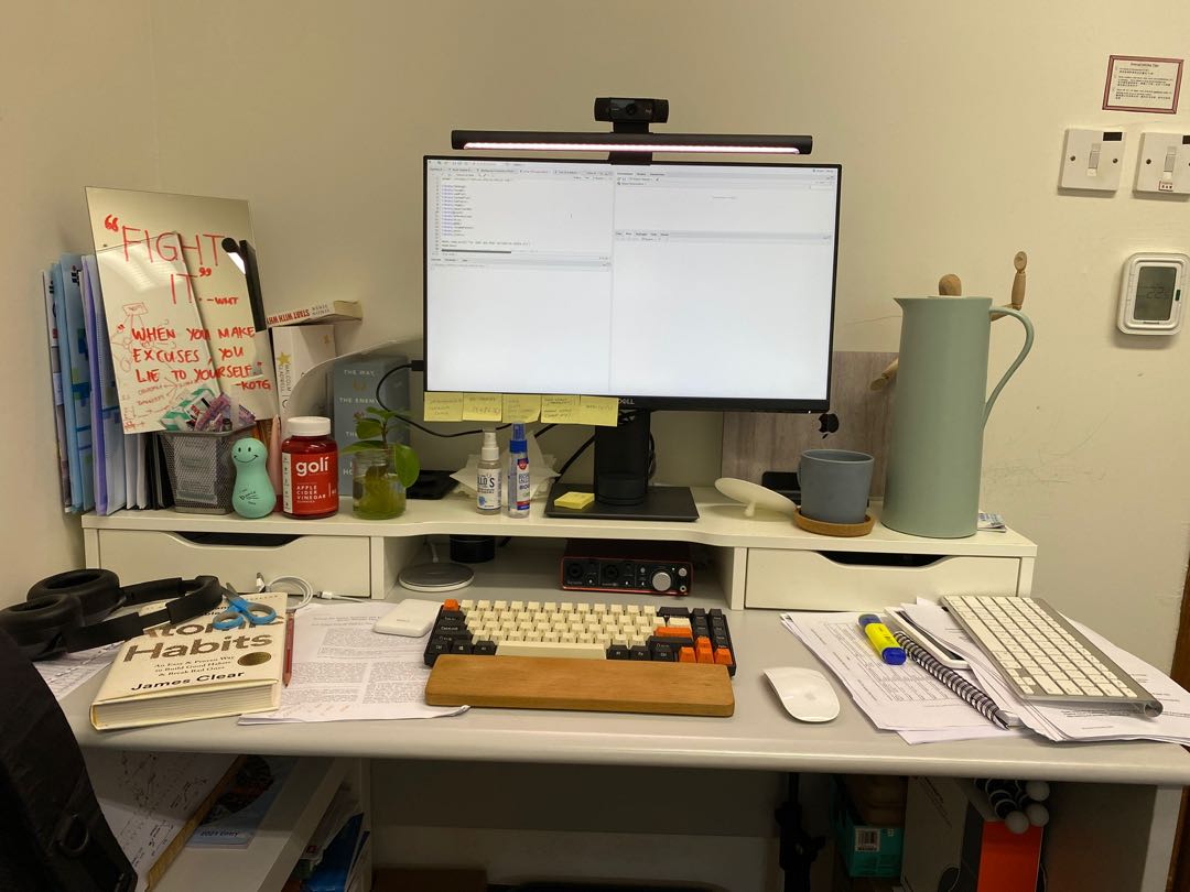 Ikea Alex monitor stand and drawers, 傢俬＆家居, 傢俬, 書櫃、櫃子及架 Carousell