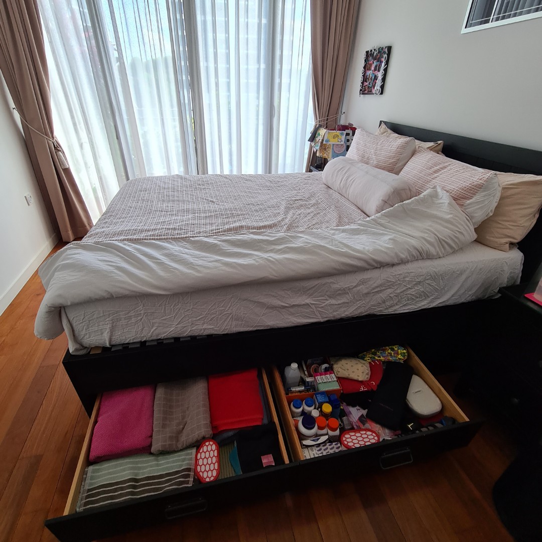 Ikea fjell bed frame sale