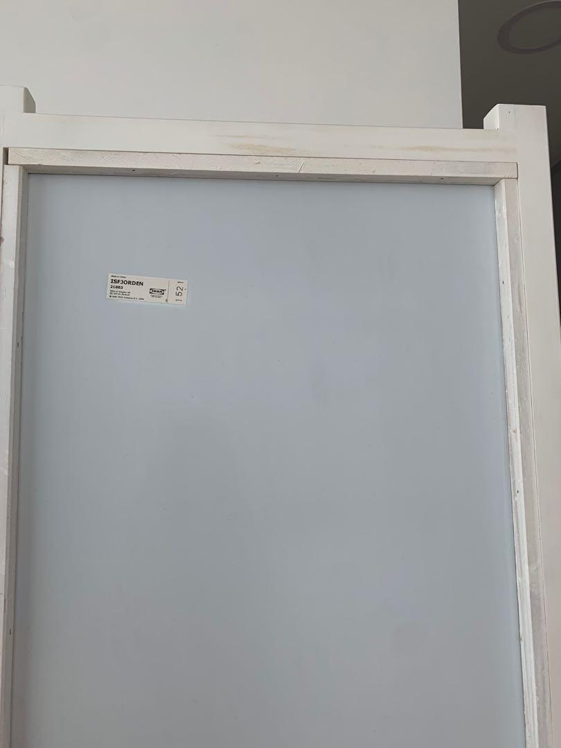 Ikea standing full length mirror white, Furniture & Home Living, Home