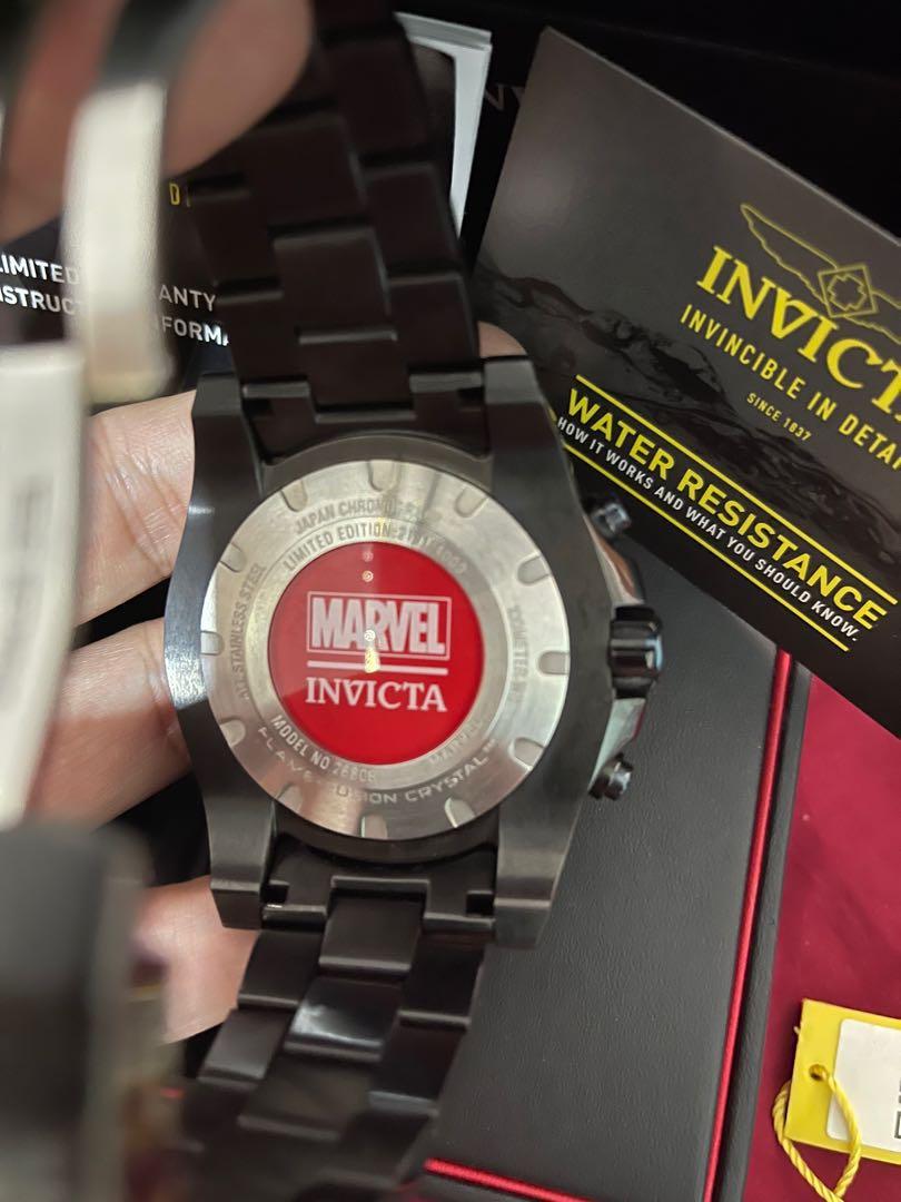 Invicta marvel black panther limited edition