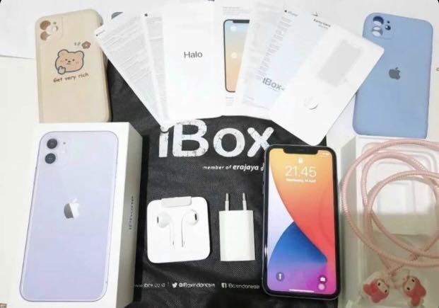 Iphone 11 Garansi Ibox Telepon Seluler Tablet Iphone Iphone 11 Series Di Carousell