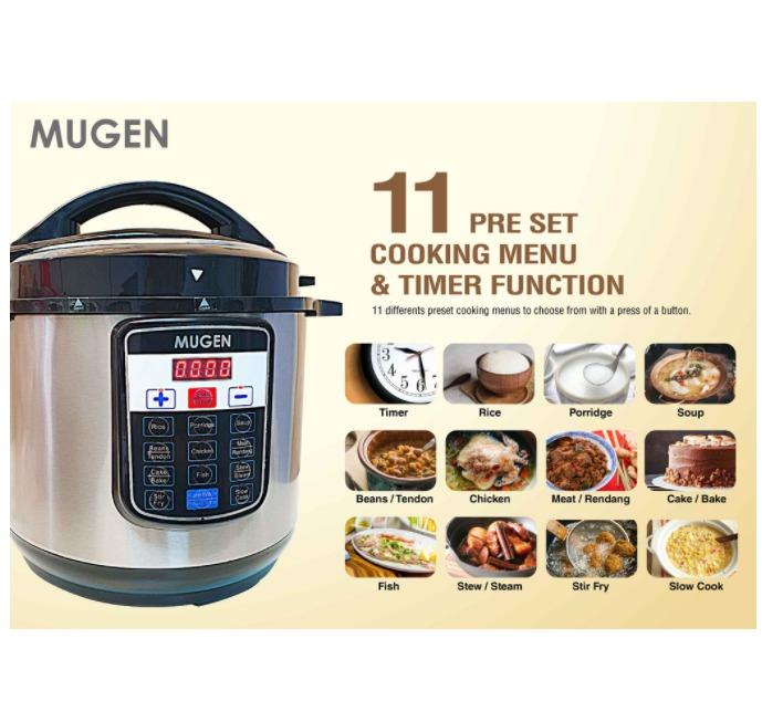 Jml mugen sales pressure cooker