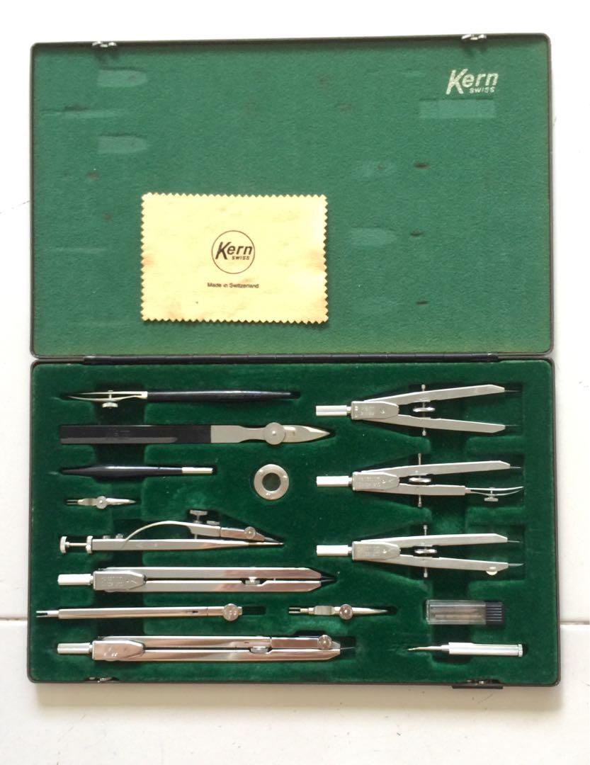 Kern Tools KERN drafting set, Hobbies & Toys, Stationery & Craft, Craft Supplies ...