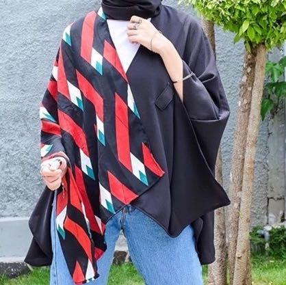 Kimono Cardigan Pola Fesyen Wanita Pakaian Wanita Baju Luaran Di Carousell