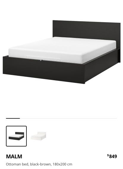 King Size Ottoman Bed Frame From Ikea, Ottoman Storage King Size Bed Ikea